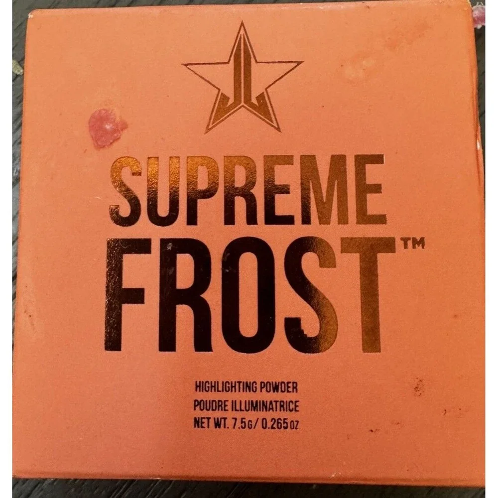 NIB Jeffree Star Krystal Kumquat Supreme Frost Highlight Powder Limited Edition